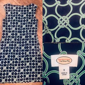 Talbots Sleeveless Work Dress - Sz 8
